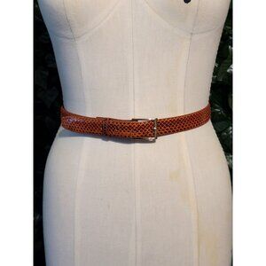 Genuine Leather Belts for Men Dress Causal Brown Belt Buckle Solid Brass